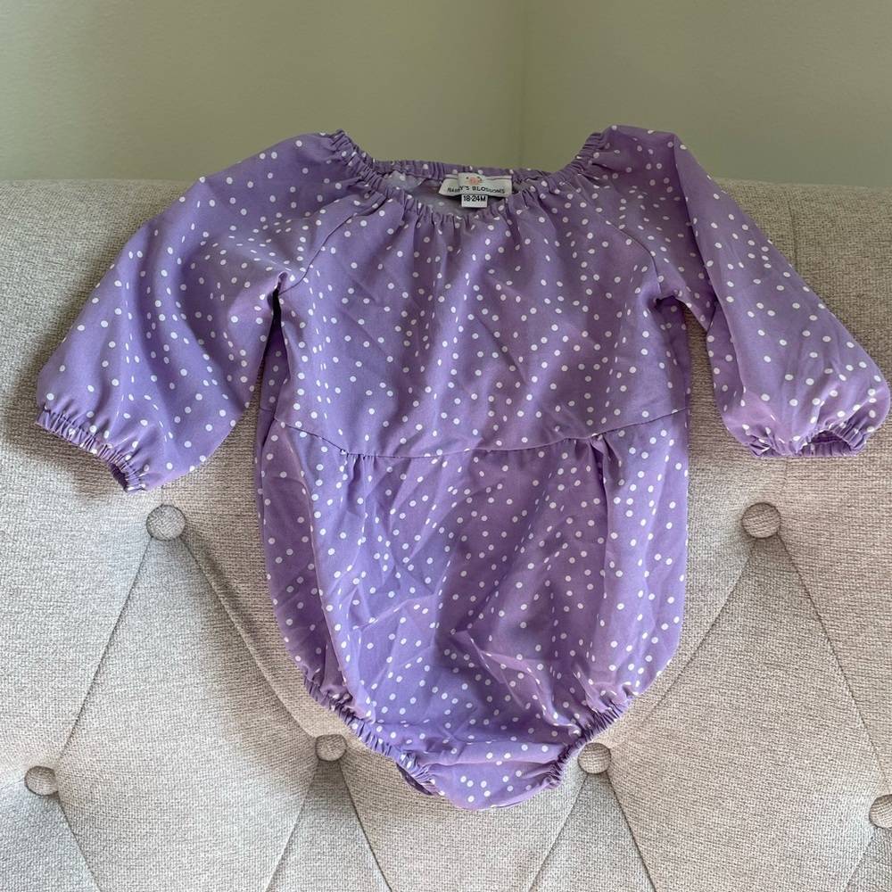 Bailey’s Blossoms Bubble Romper